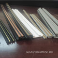 4 wire pvc and copper co-extrusion profile track